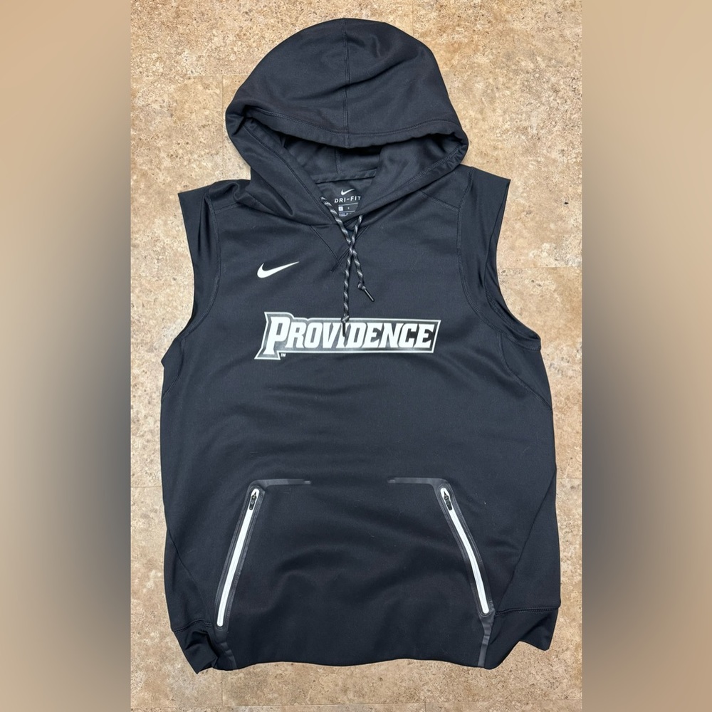 Rare Providence College Nike DriFit Sleeveless Hoodie - Men’s L